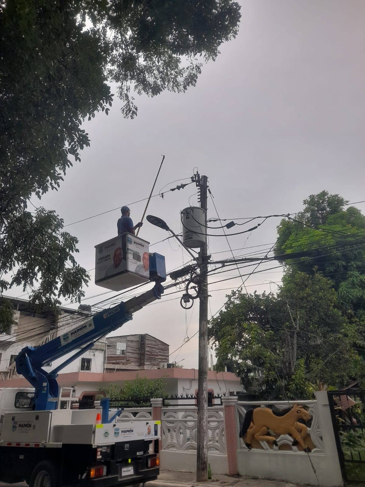 luminación por todos los sectores